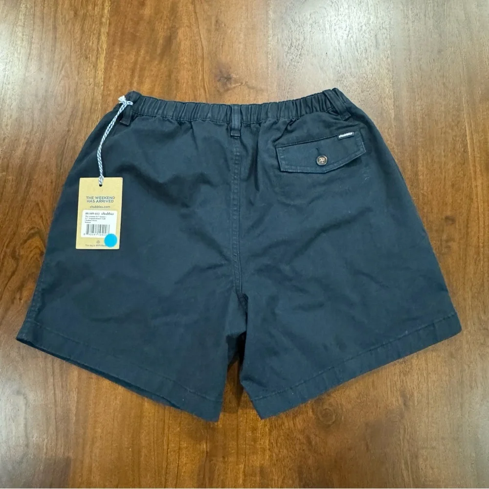 New! Chubbies The Armadas Navy Inseam Stretch Twill Shorts 5.5” Size Medium